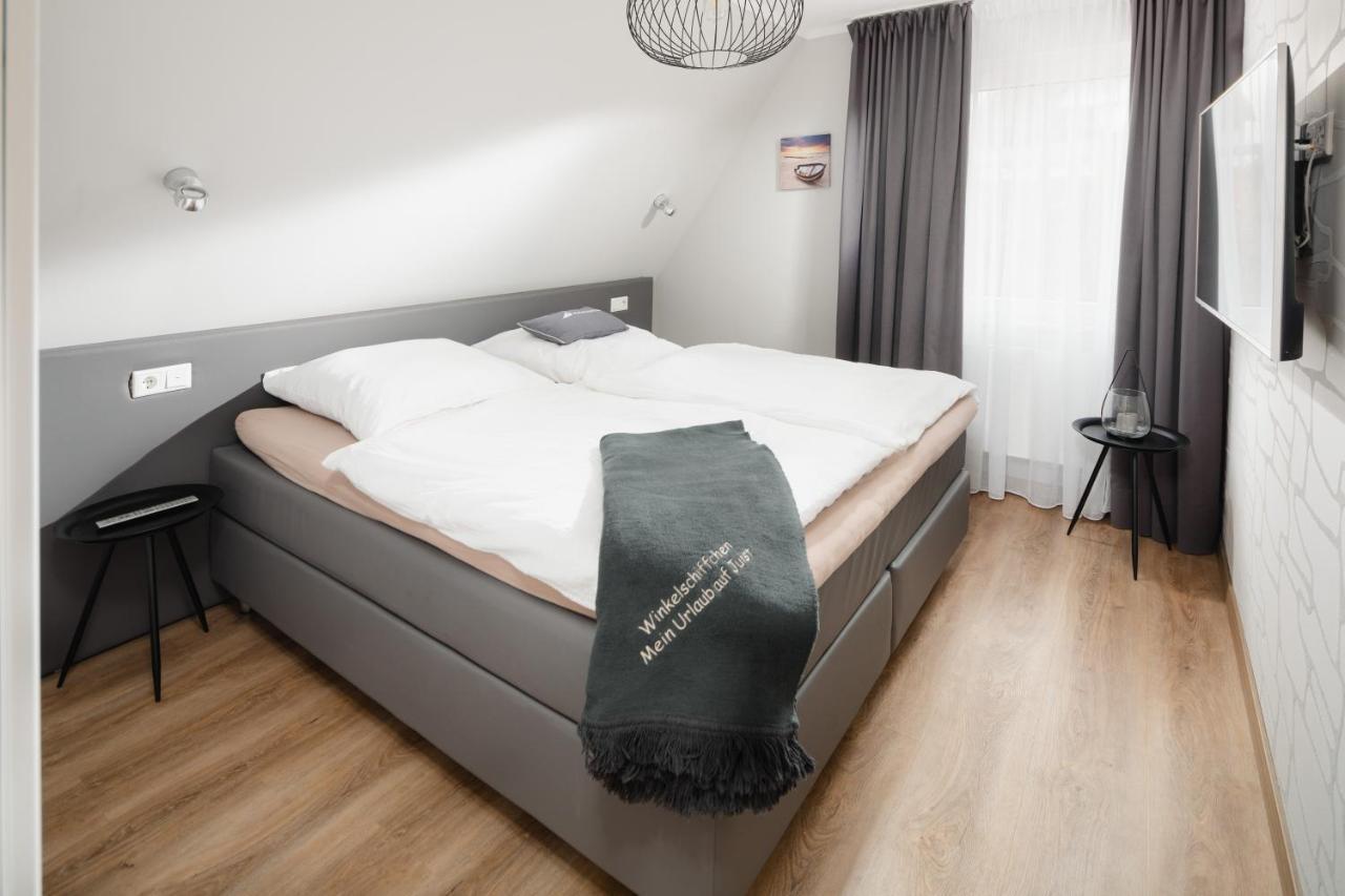 Winkelschiffchen IV Mit Sauna 于斯德 外观 照片