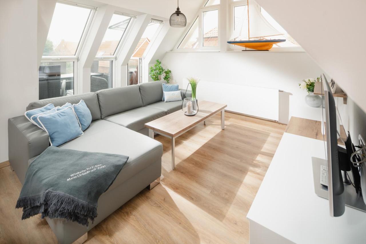 Winkelschiffchen IV Mit Sauna 于斯德 外观 照片